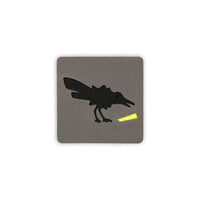 Crow & French Fry Tactical Patch 2X2 Cordura Morale Patch