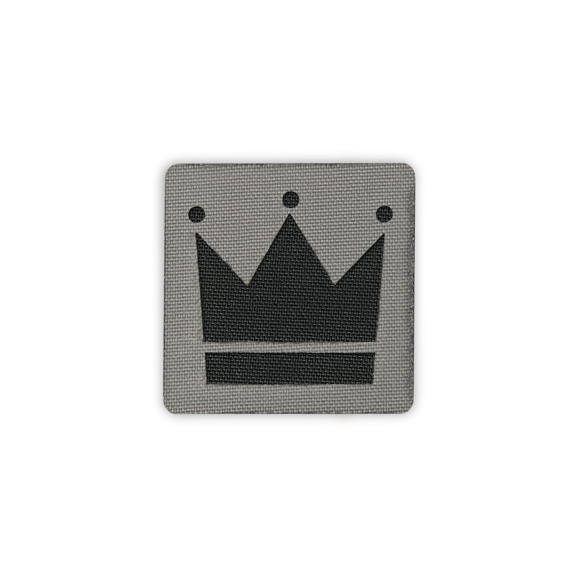 Crown Tactical Patch 2X2 Cordura Morale Patch