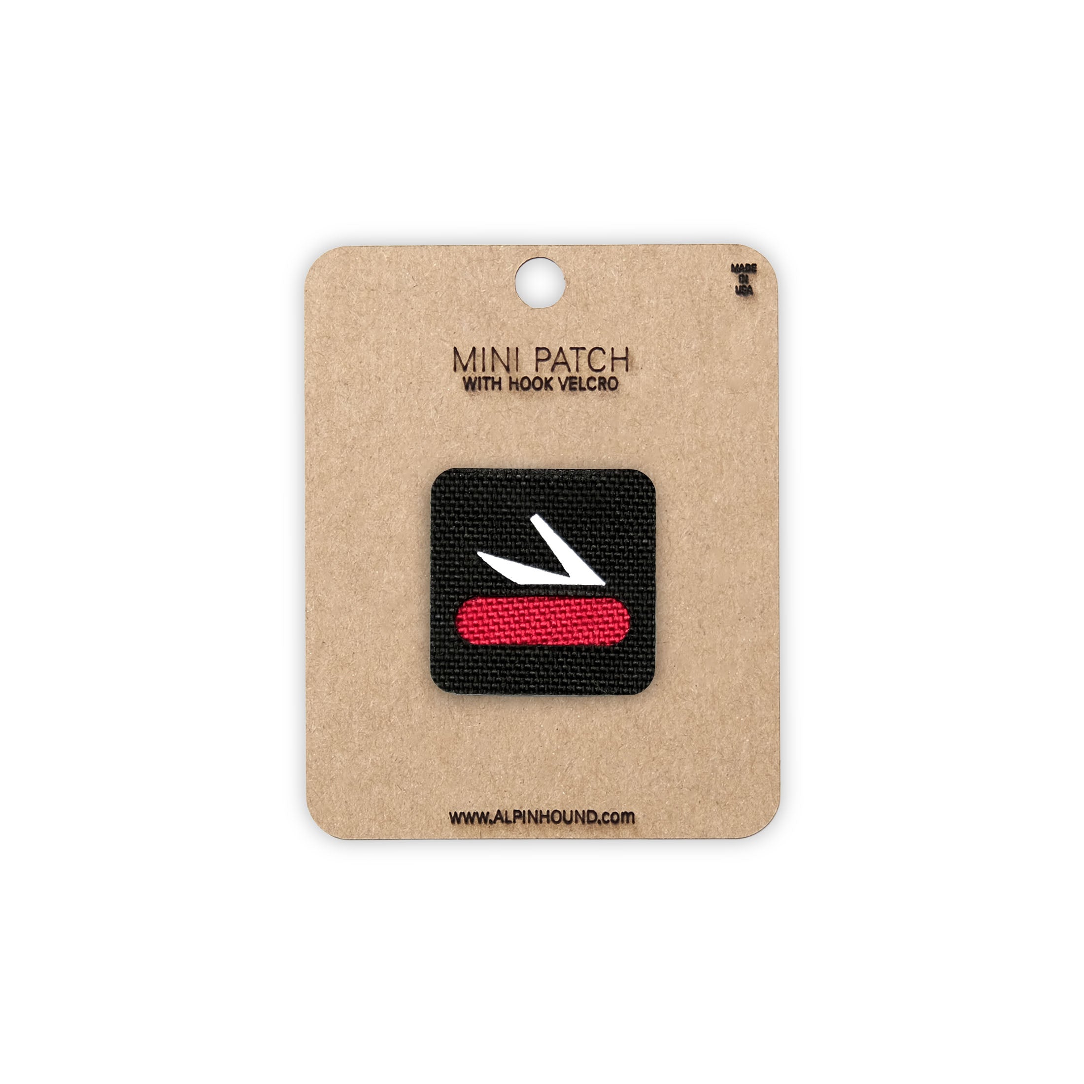 Army Knife Tactical Patch 1X1 Cordura Morale Patch