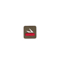 Army Knife Tactical Patch 1X1 Cordura Morale Patch