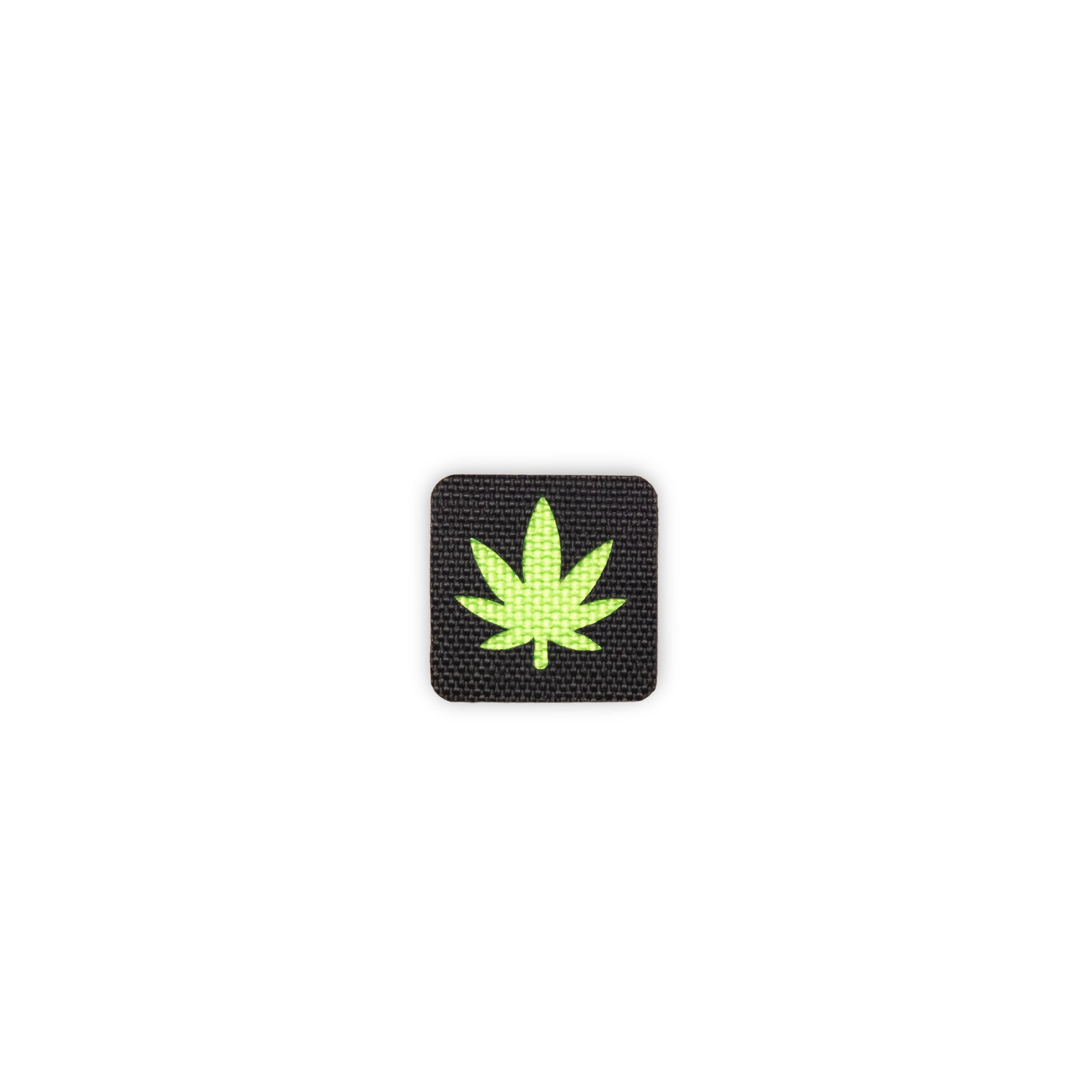 Marijuana Leaf Tactical Patch 1X1