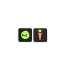 Lil’ Pea & Carrot Tactical Patch Set 1X1 Cordura Morale Patch by Alpinhound Supply