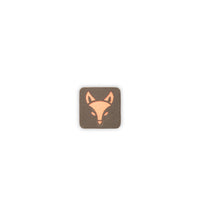 Fox Face Tactical Patch 1X1 Cordura Morale Patch by Alpinhound Supply