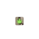 Marijuana Leaf Tactical Patch 1X1