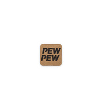 PEW PEW Tactical Patch 1X1 Cordura Morale Patch by Alpinhound Supply