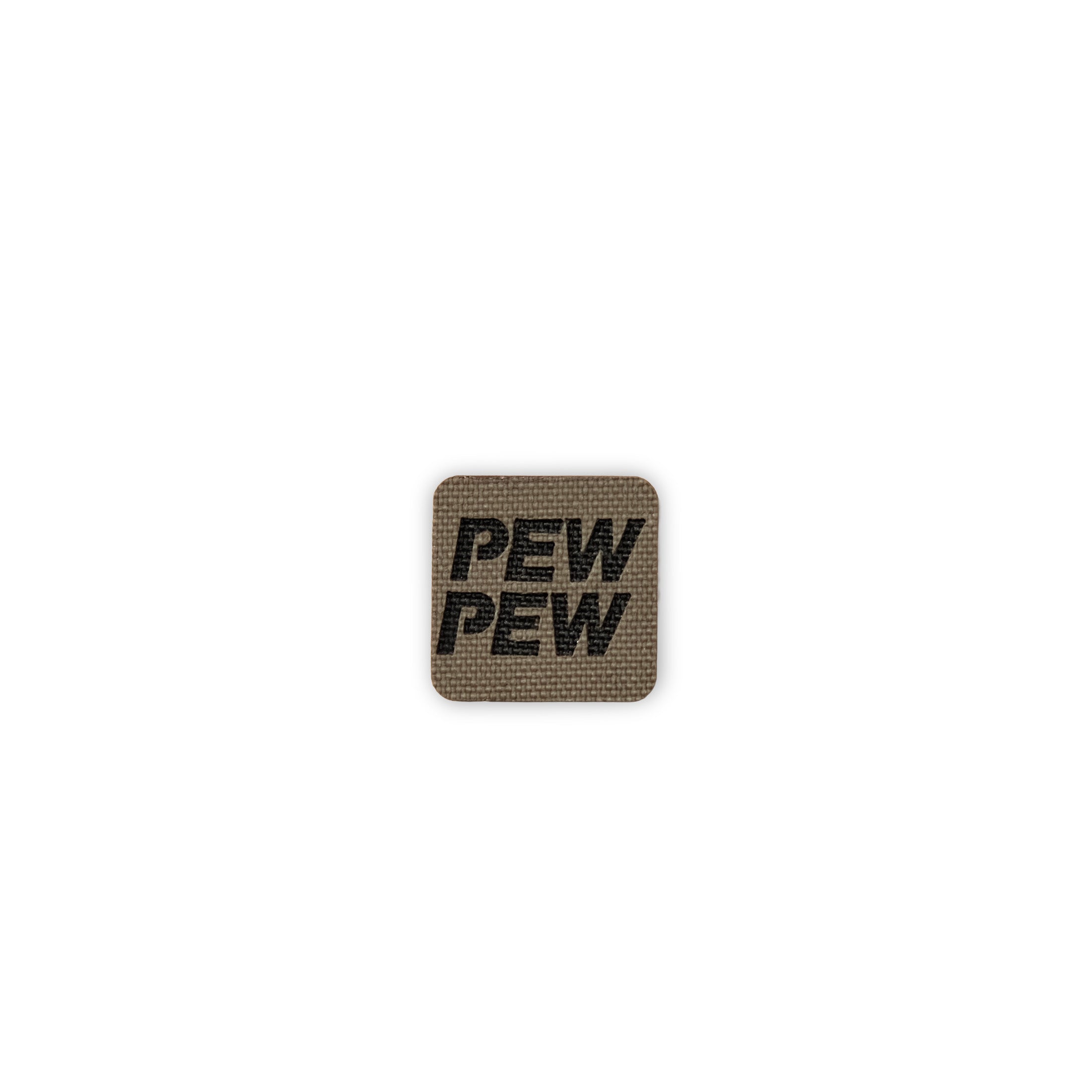 PEW PEW Tactical Patch 1X1 Cordura Morale Patch by Alpinhound Supply