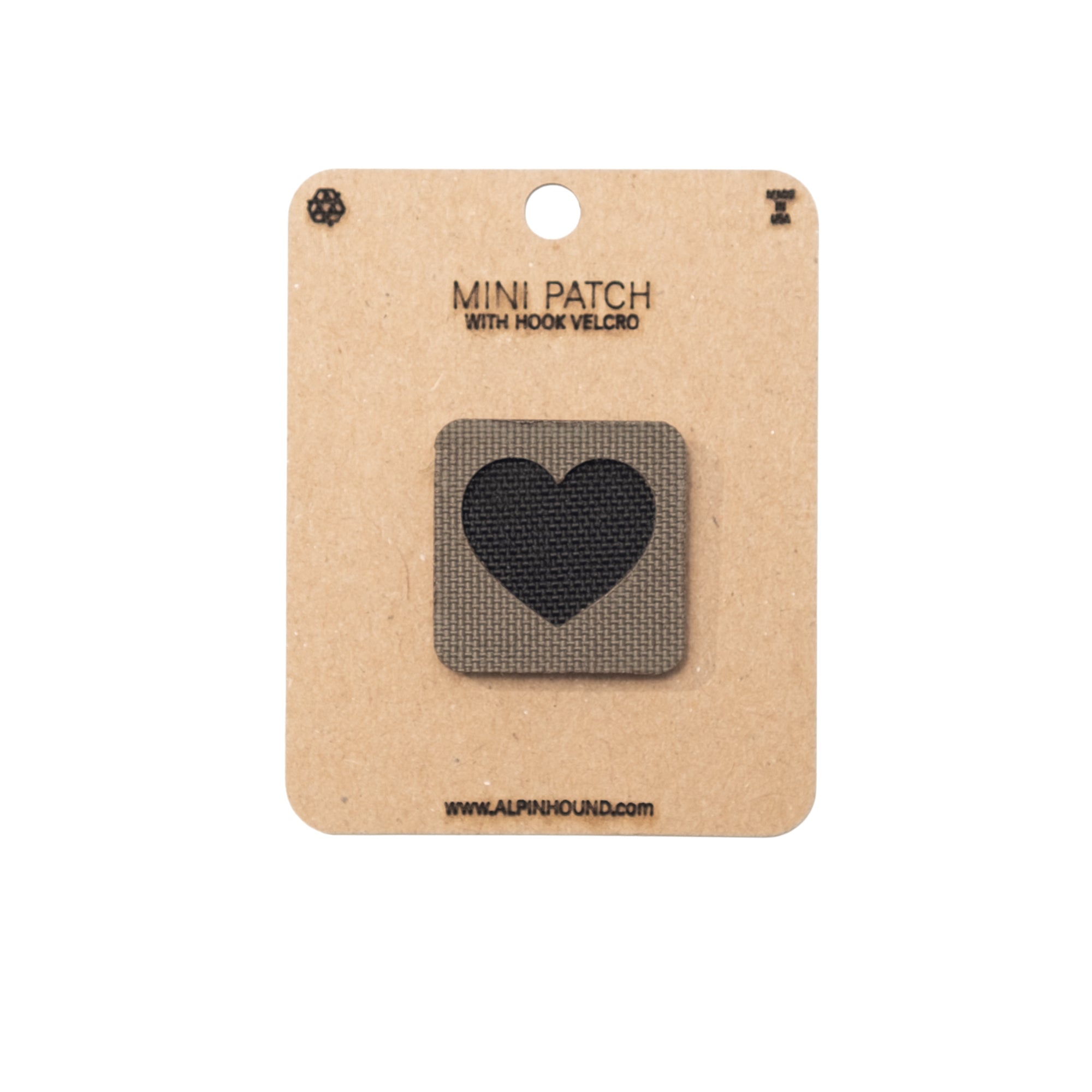 Heart Tactical Patch 1X1