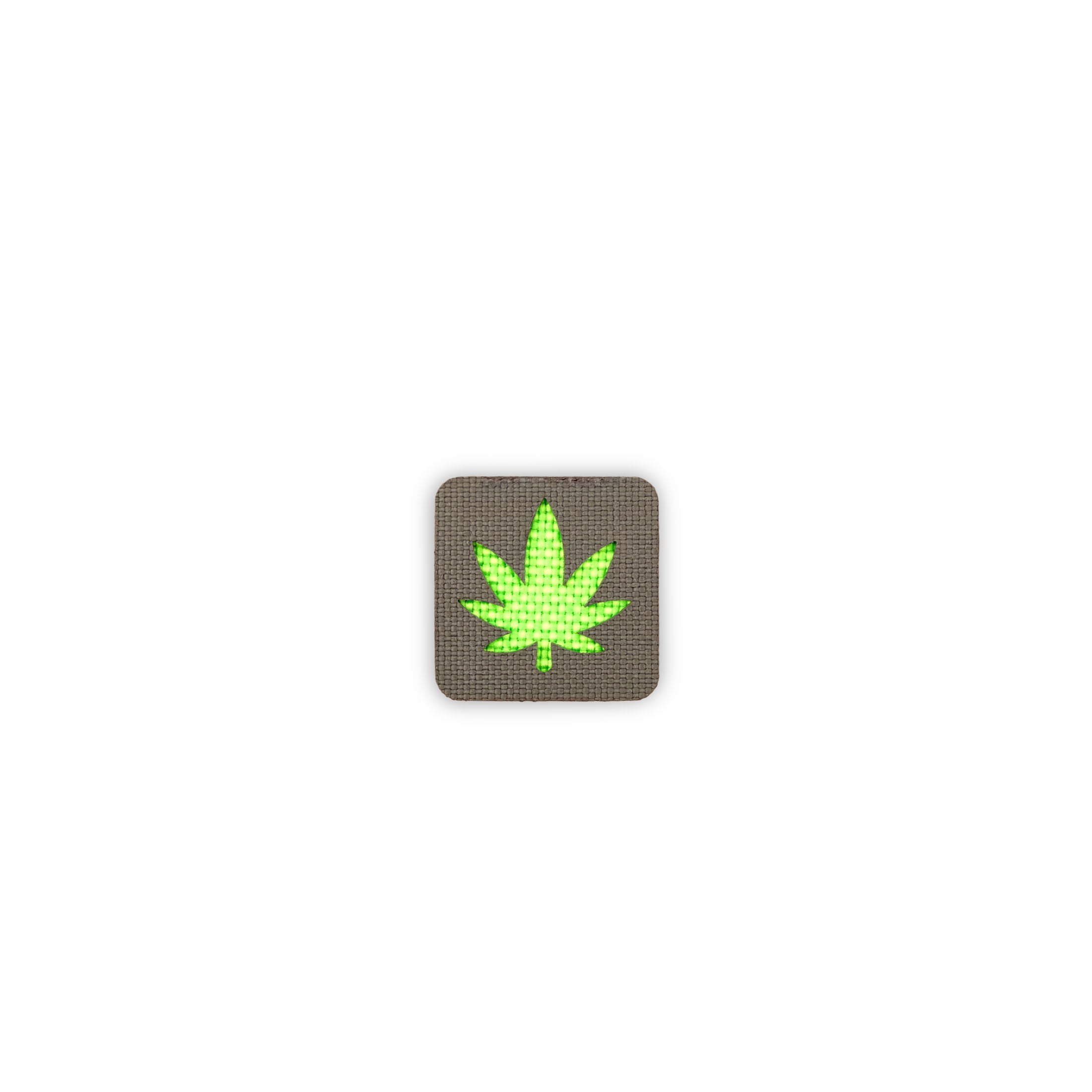 Marijuana Leaf Tactical Patch 1X1