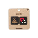 Certified Sh*t Magnet Tactical Patch Set 1X1 Cordura Morale Patch