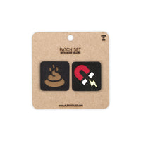 Certified Sh*t Magnet Tactical Patch Set 1X1 Cordura Morale Patch