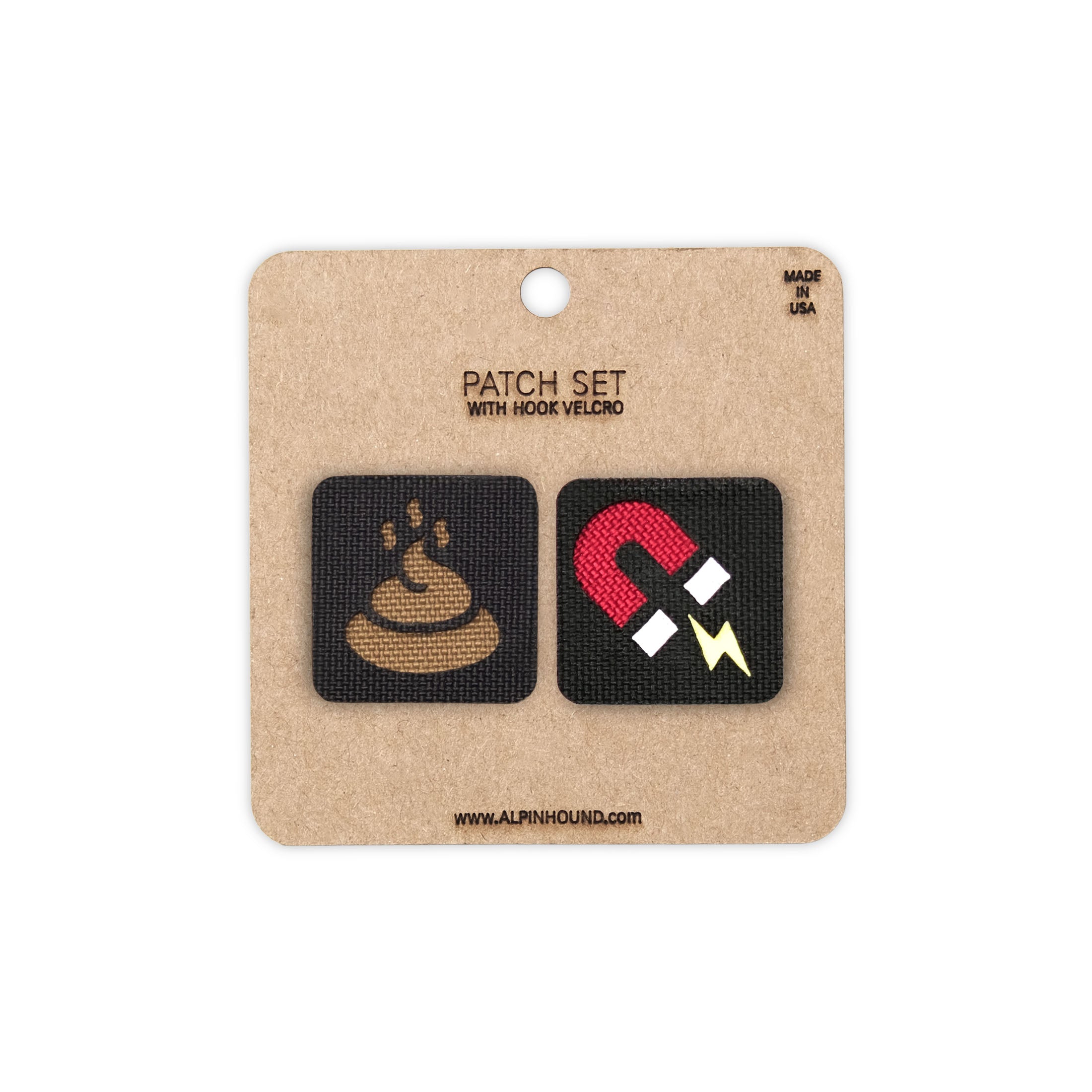 Certified Sh*t Magnet Tactical Patch Set 1X1 Cordura Morale Patch