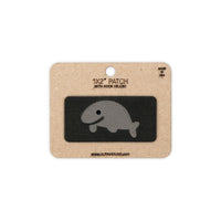 Manatee Tactical Patch 1X2 Cordura Morale Patch by Alpinhound Supply