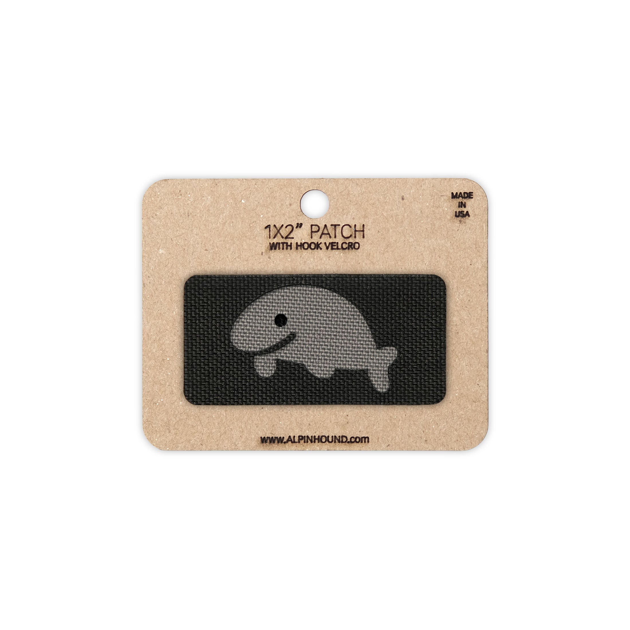 Manatee Tactical Patch 1X2 Cordura Morale Patch by Alpinhound Supply