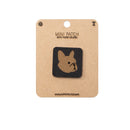 French Bulldog Head Tactical Patch 1X1