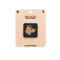 German Shepherd Head Tactical Patch 1X1