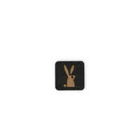 Rabbit Tactical Patch 1X1 Cordura Morale Patch by Alpinhound Supply