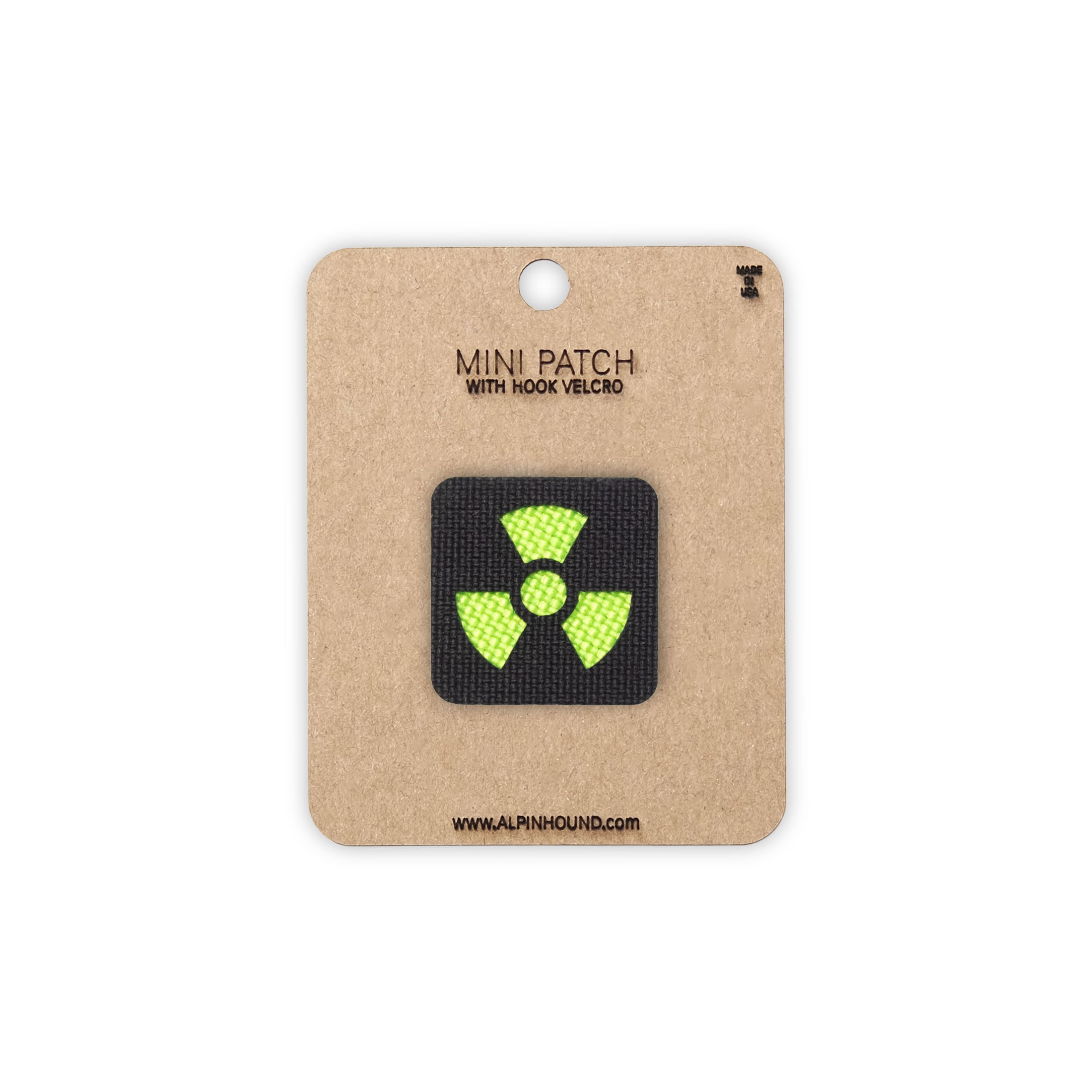 Toxic Tactical Patch 1X1 Cordura Morale Patch – Alpinhound