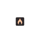 Flame Tactical Patch 1X1 Cordura Morale Patch by Alpinhound Supply