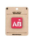 Blood Type Tactical Patch 1X1
