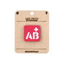 Blood Type Tactical Patch 1X1