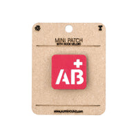 Blood Type Tactical Patch 1X1