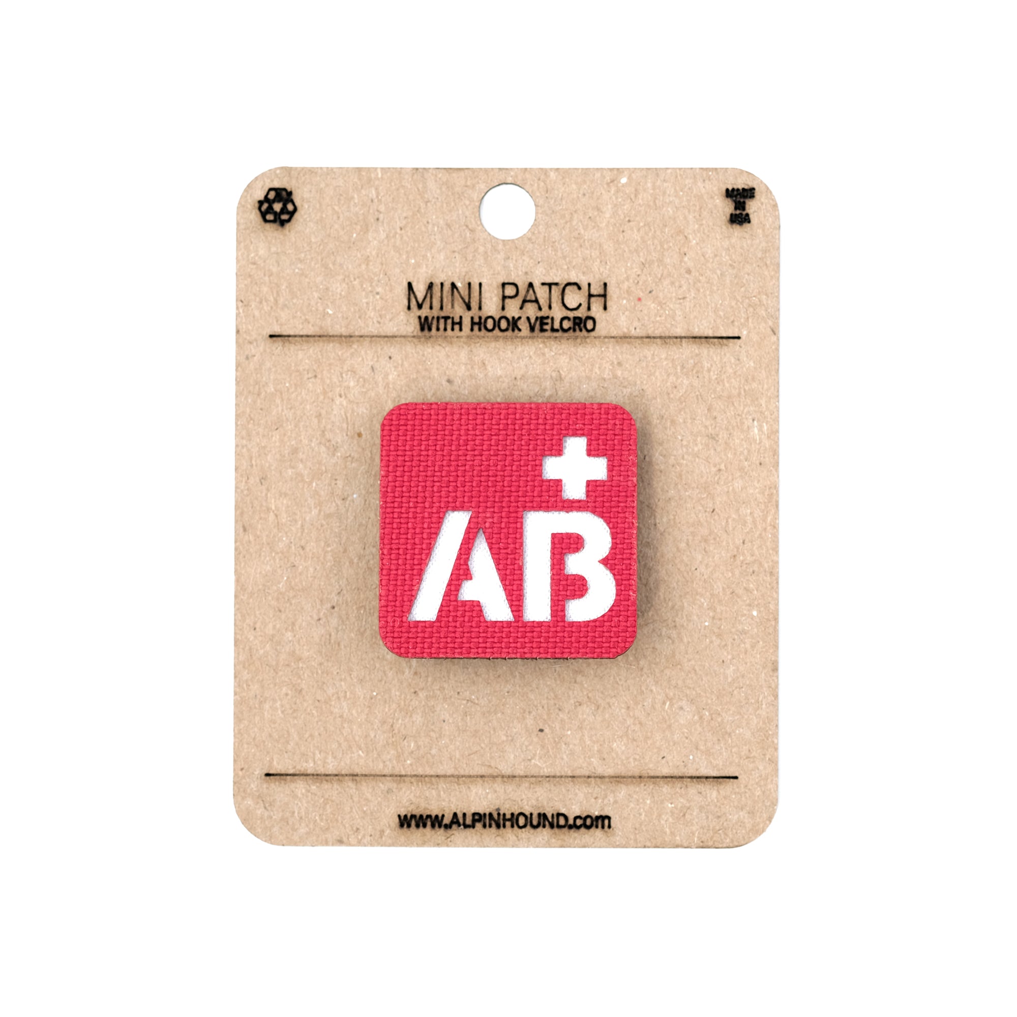 Blood Type Tactical Patch 1X1