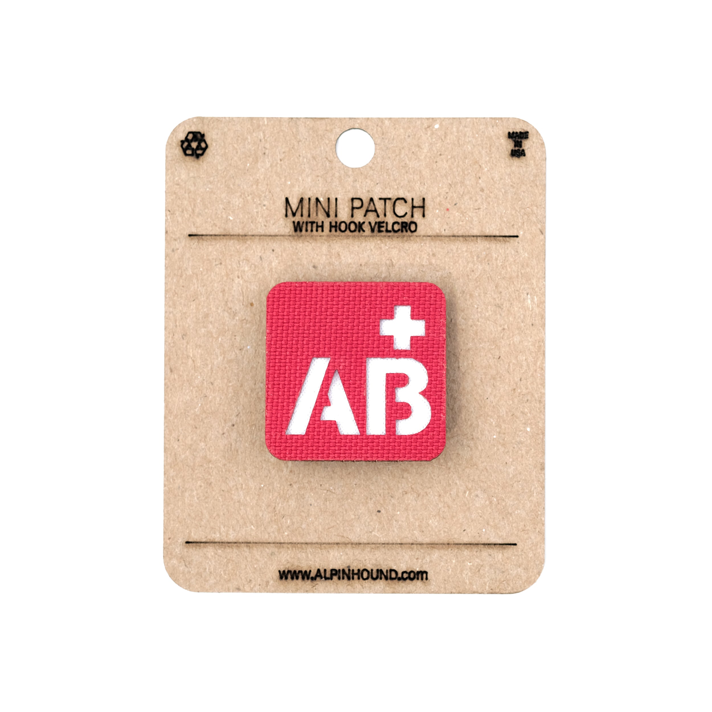 Blood Type Tactical Patch 1X1