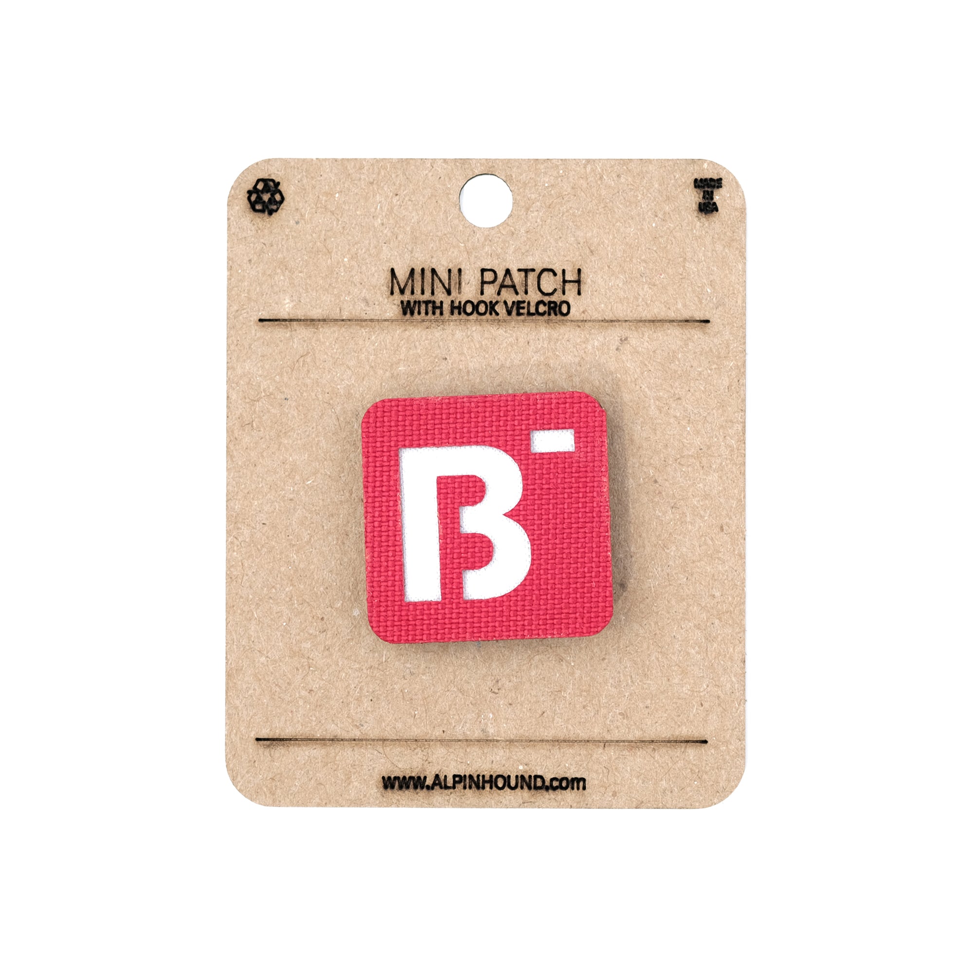 Blood Type Tactical Patch 1X1