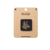 Belgian Malinois Head Tactical Patch 1X1