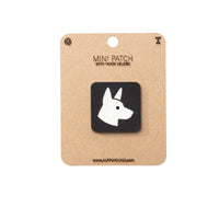 Belgian Malinois Head Tactical Patch 1X1