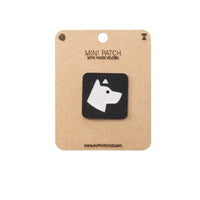 German Shepherd Head Tactical Patch 1X1