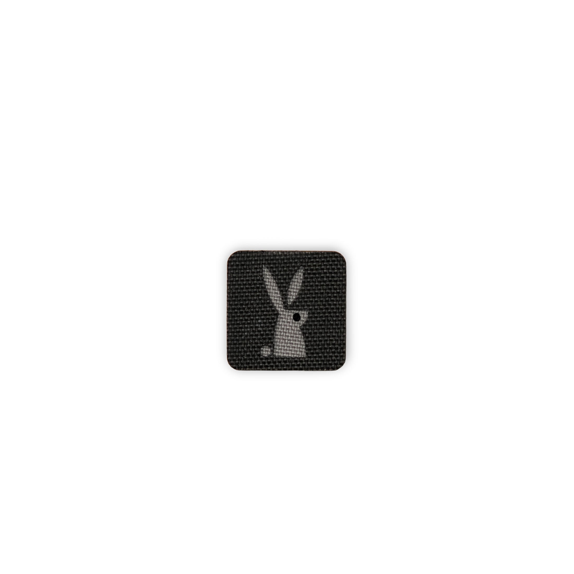 Rabbit Tactical Patch 1X1 Cordura Morale Patch by Alpinhound Supply