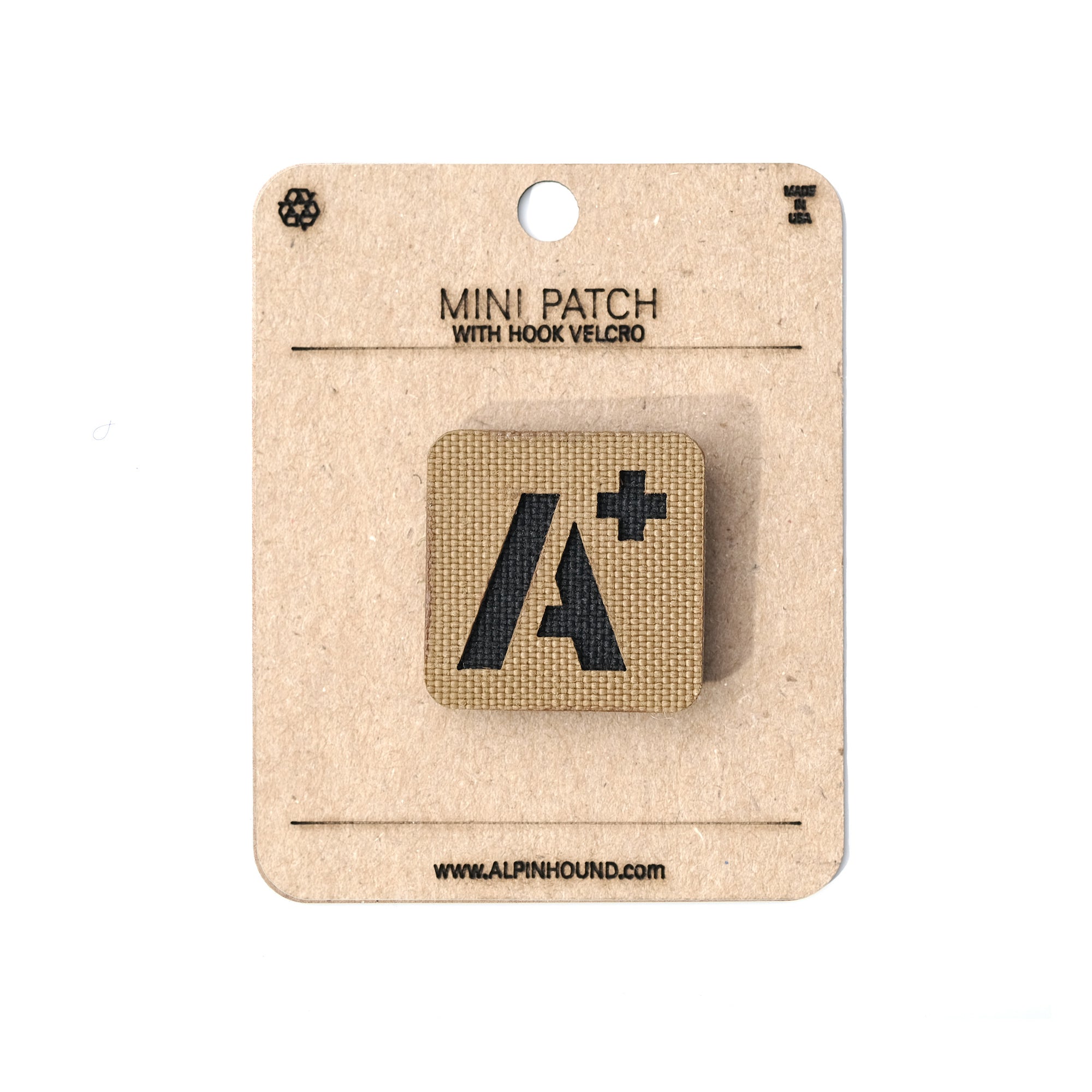 Blood Type Tactical Patch 1X1