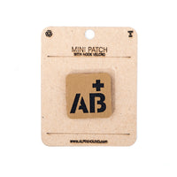 Blood Type Tactical Patch 1X1