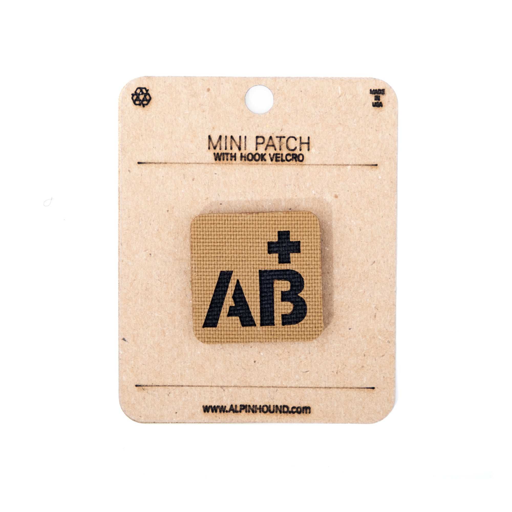 Blood Type Tactical Patch 1X1