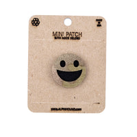 Smiley Face Tactical Patch Round 1X1