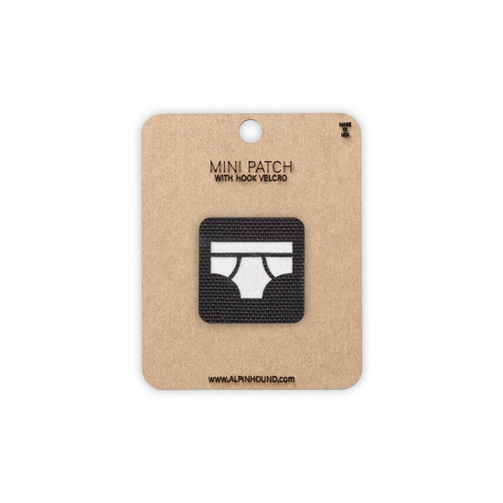 Underwear Tactical Patch 1X1 Cordura Morale Patch by Alpinhound Supply