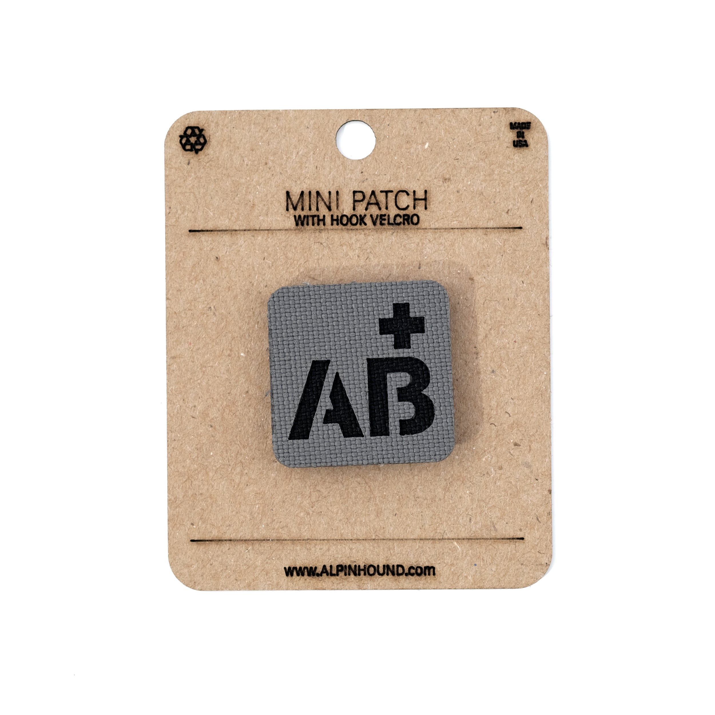 Blood Type Tactical Patch 1X1