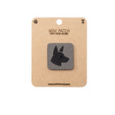 Belgian Malinois Head Tactical Patch 1X1