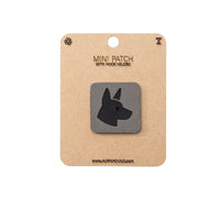 Belgian Malinois Head Tactical Patch 1X1