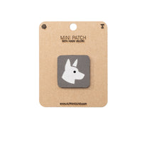 Belgian Malinois Head Tactical Patch 1X1