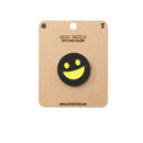 Smiley Face Tactical Patch Round 1X1