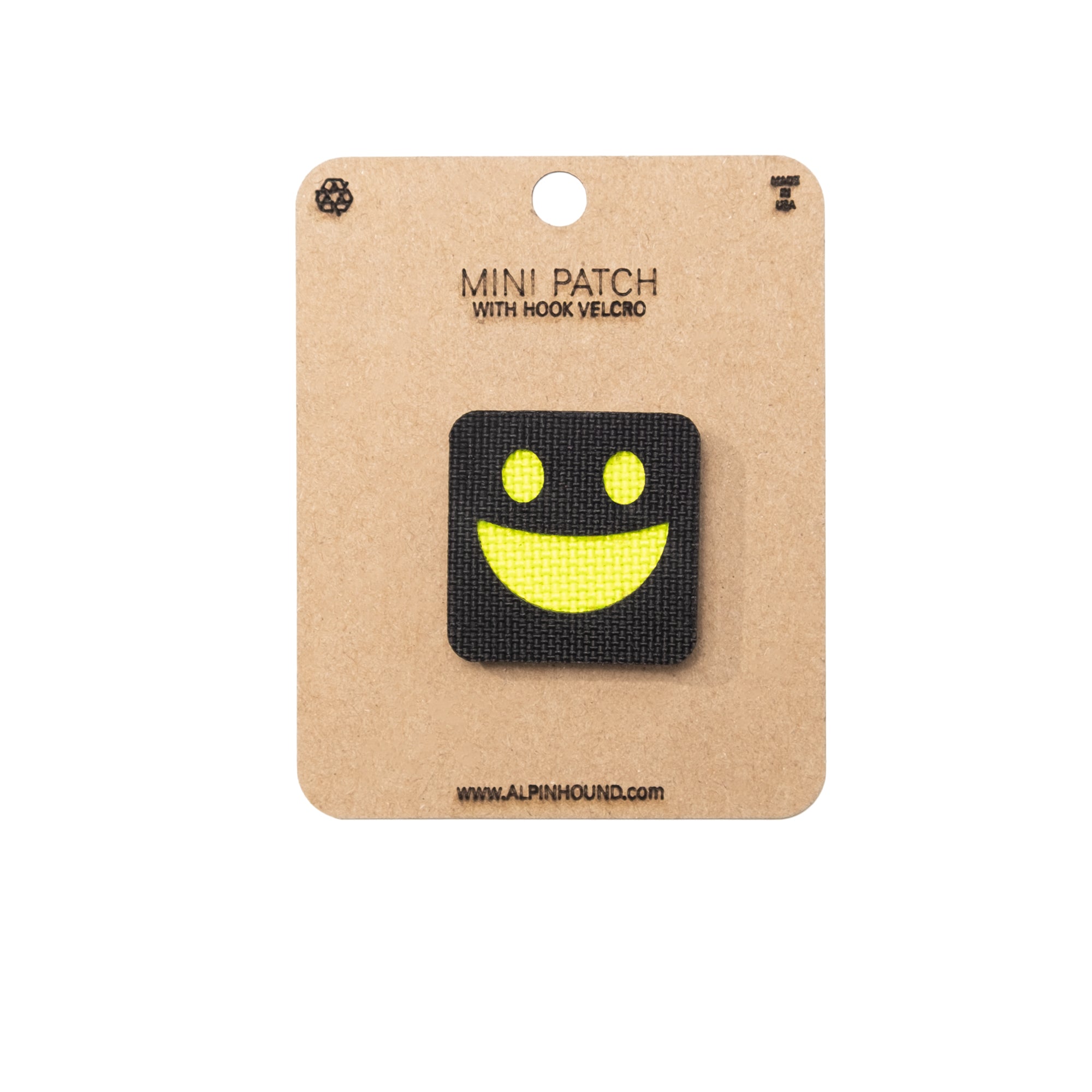 Smiley Face Tactical Patch 1X1