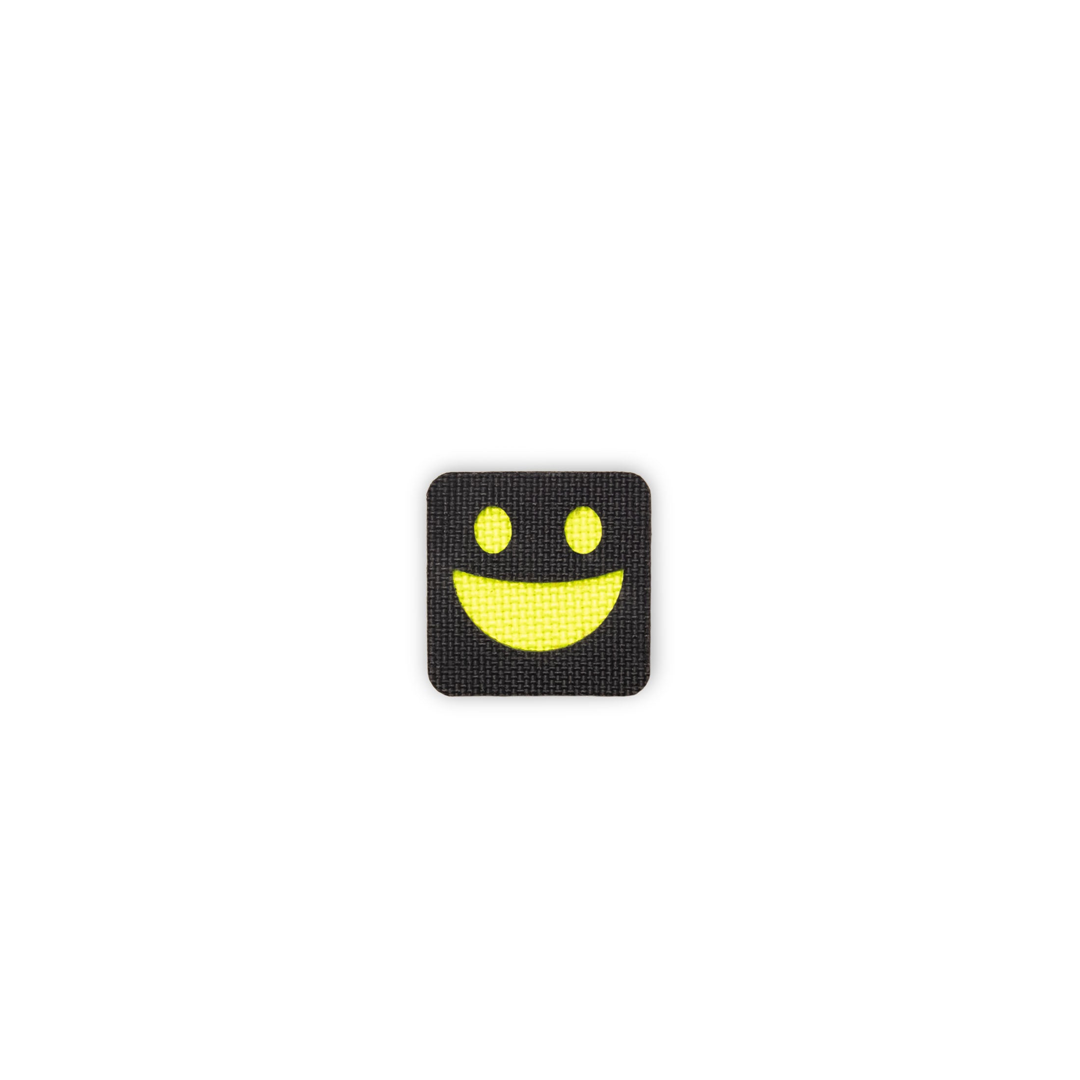 Smiley Face Tactical Patch 1X1 Cordura Morale Patch by Alpinhound Supply