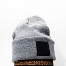 American Mohair Beanie with 2X2 Patch Panel
