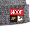 American Mohair Beanie with 2X2 Patch Panel