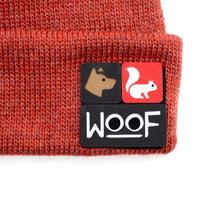 American Mohair Beanie with 2X2 Patch Panel