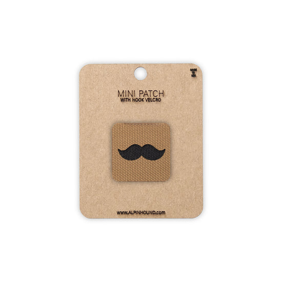 Moustache Tactical Patch 1X1 Cordura Morale Patch