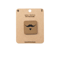 Moustache Tactical Patch 1X1