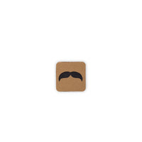 Moustache Tactical Patch 1X1 Cordura Morale Patch by Alpinhound Supply